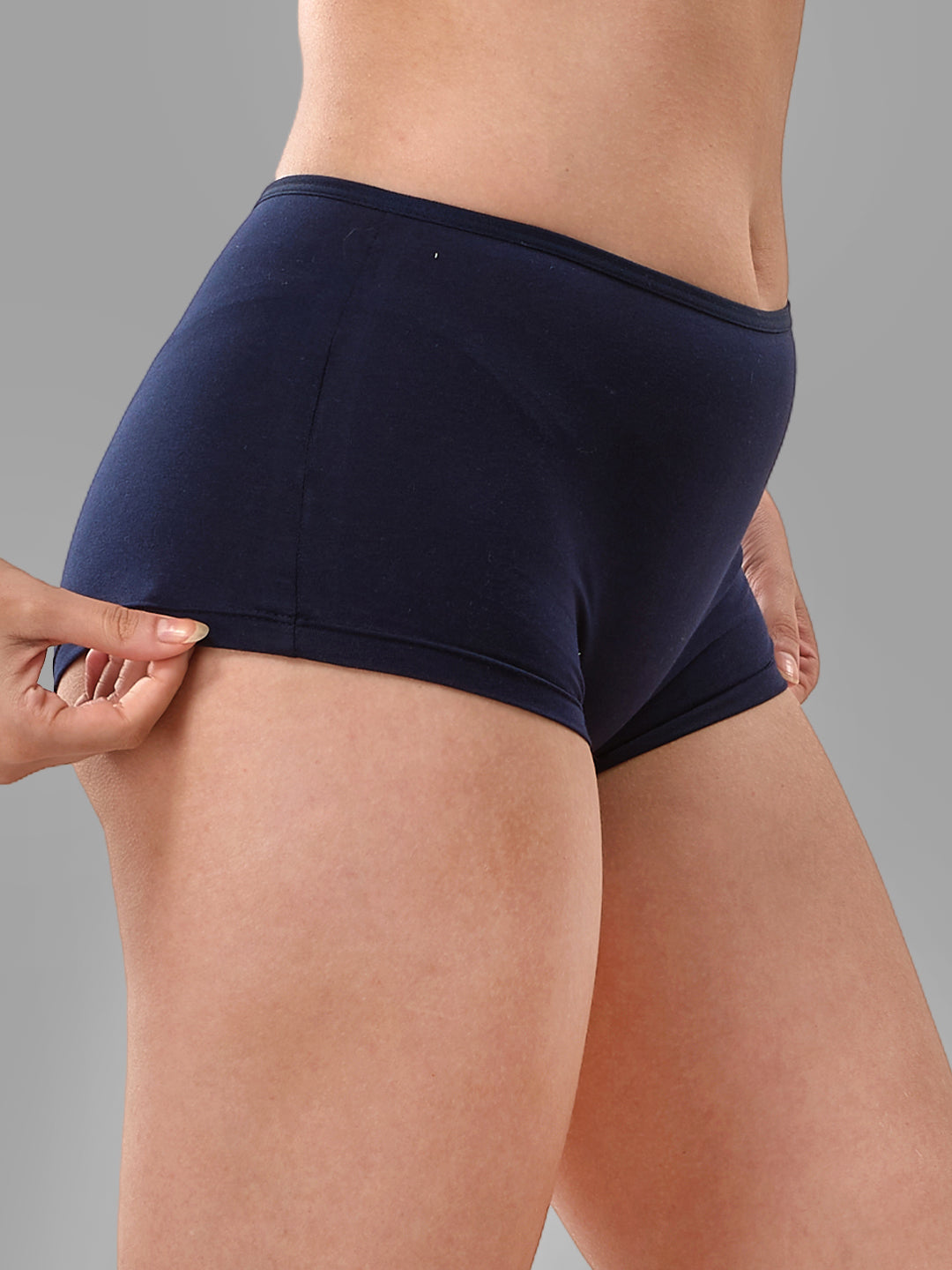 Navy Boyleg Panty #221