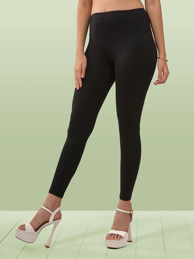 Black Ankle Length Leggings