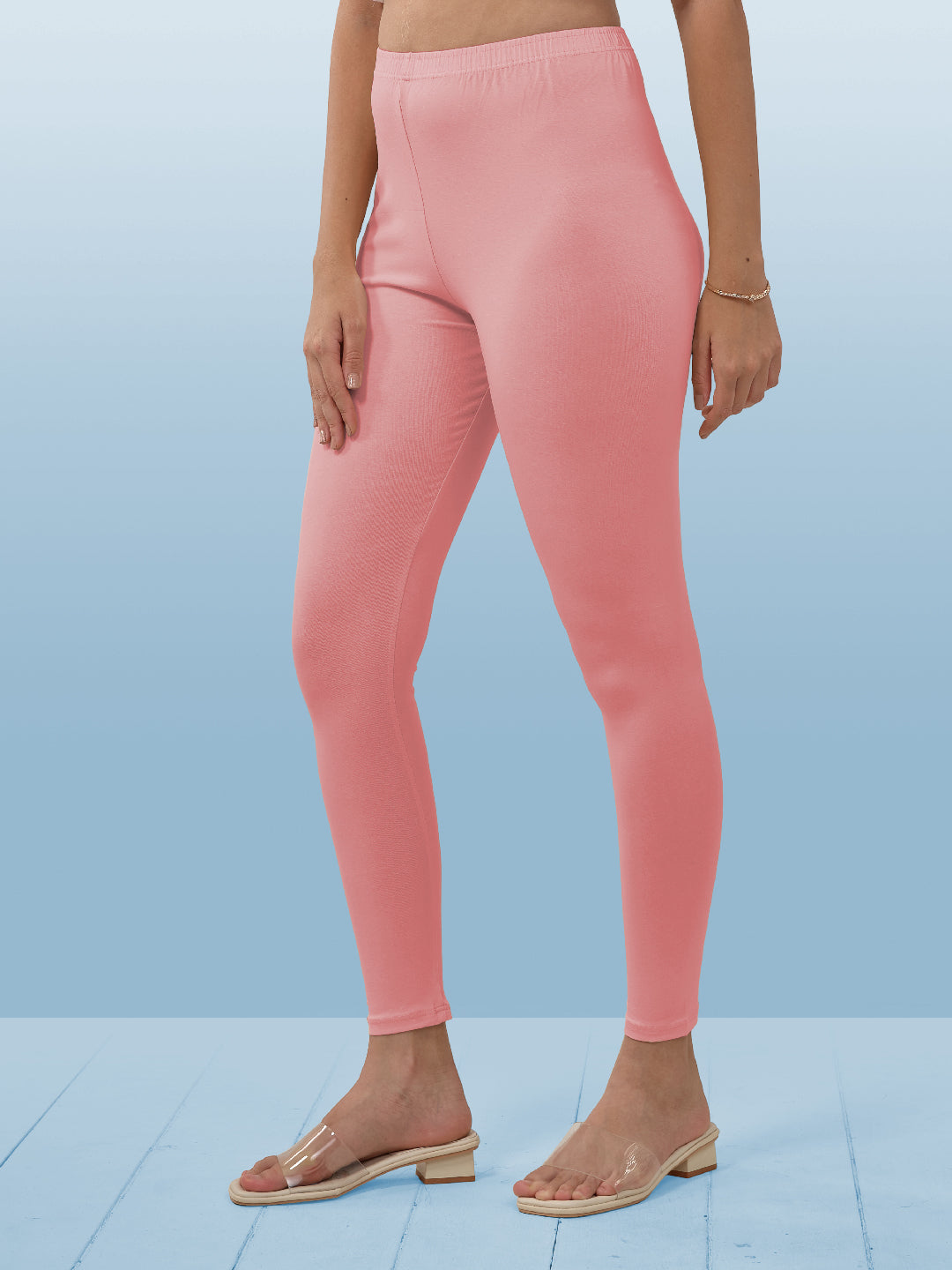 Coral Ankle Length Leggings