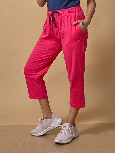 Pink 3/4 Capri Track Pant #302