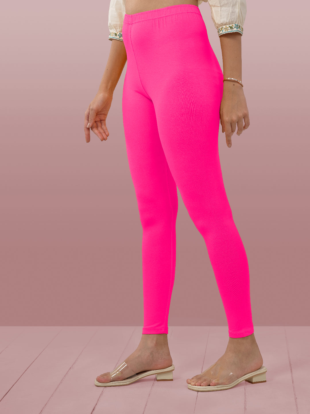 Neon Ankle Length Leggings