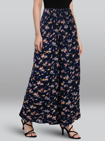 Blue Printed Palazzo