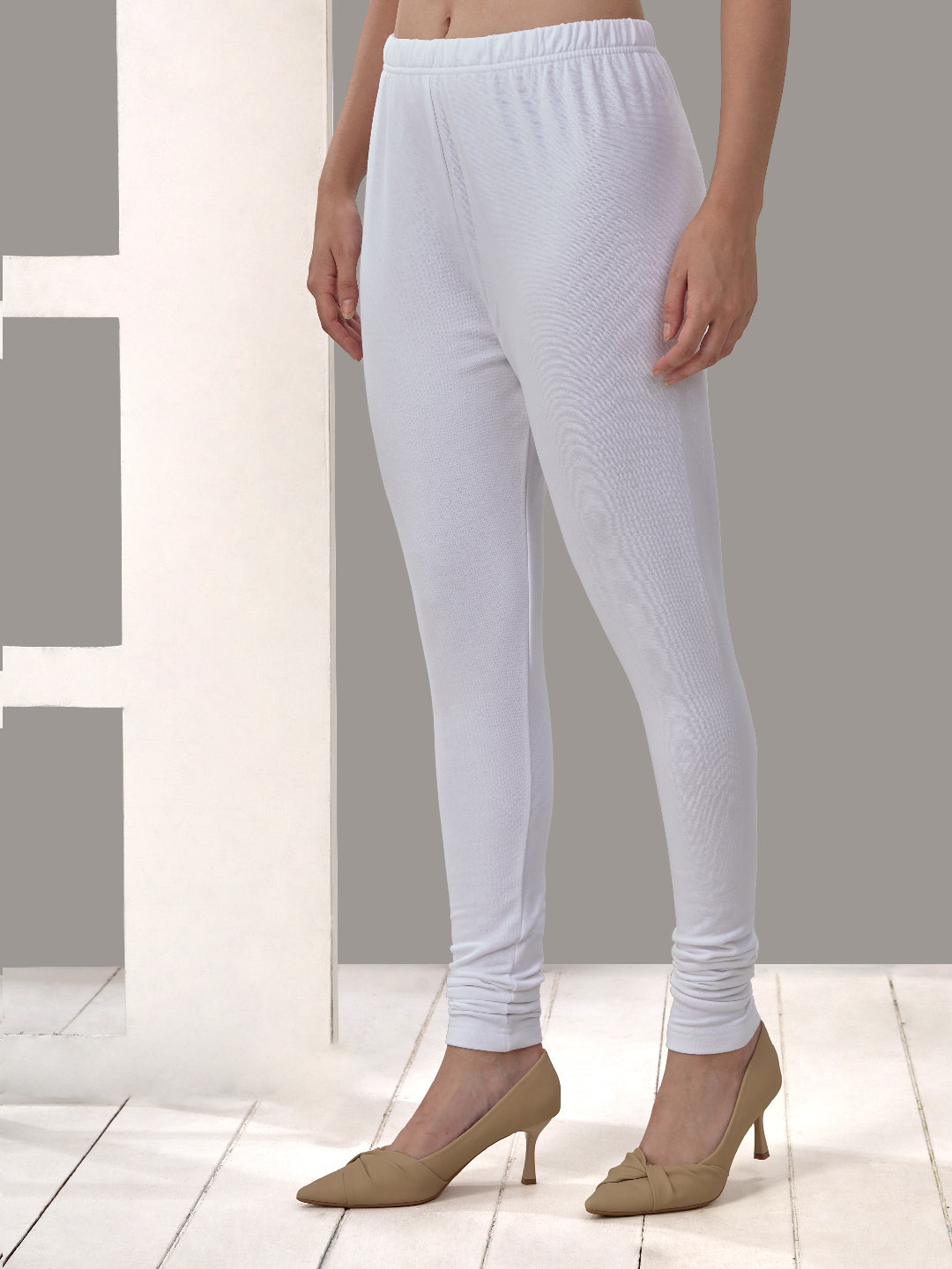 White Winter Leggings