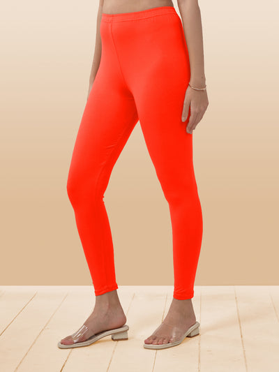 Coral Ankle Length Leggings