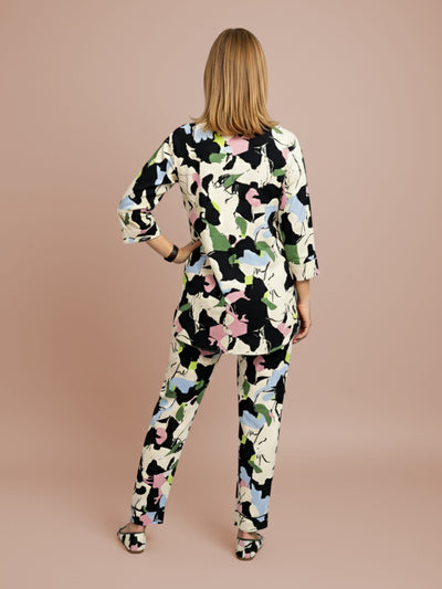 Lyra Women's Printed Premium Rayon B3 Co-ord Set