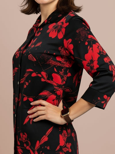 Lyra Women's Printed Premium Rayon B3 PR5 Co-ord Set