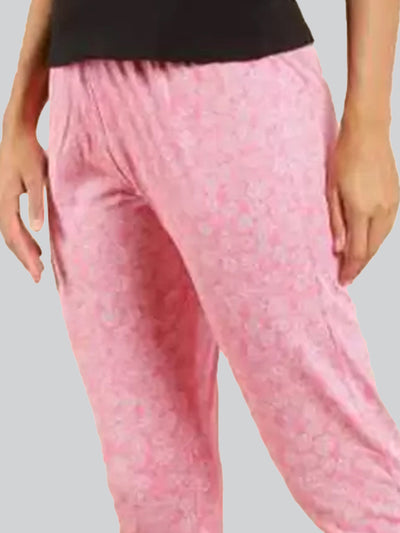 Pink Printed Relax Pyjama #601