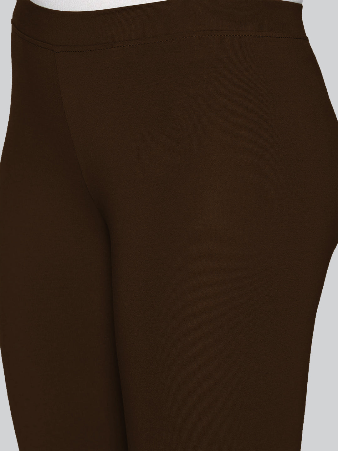 Brown Viscose Ankle Length Leggings – LYRA