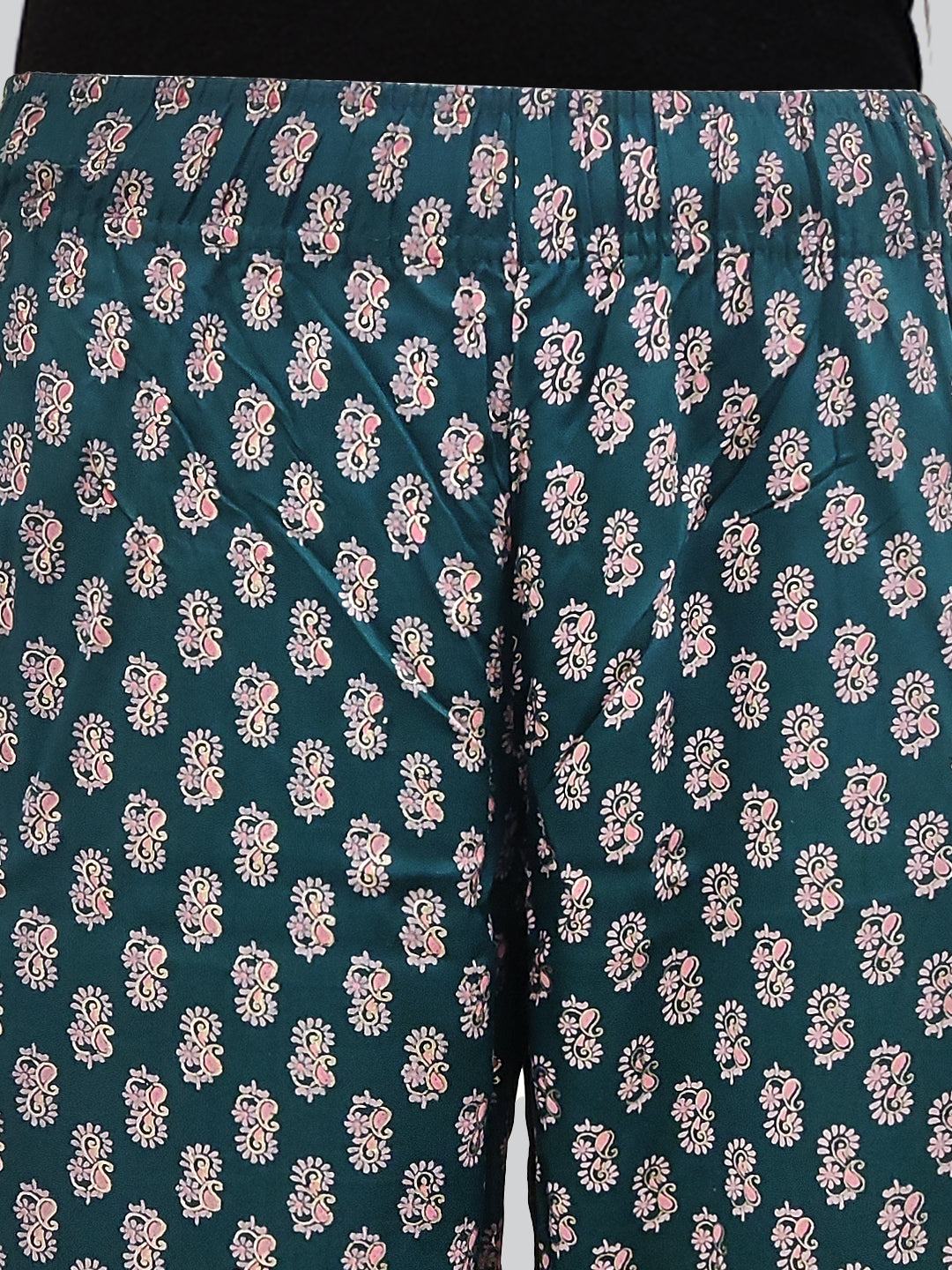 Green Printed Palazzo
