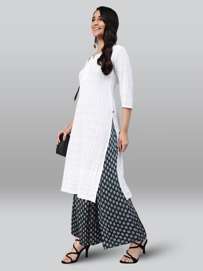 Green Printed Palazzo