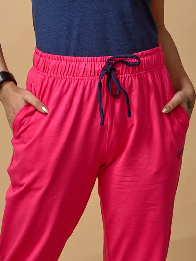 Pink 3/4 Capri Track Pant #302