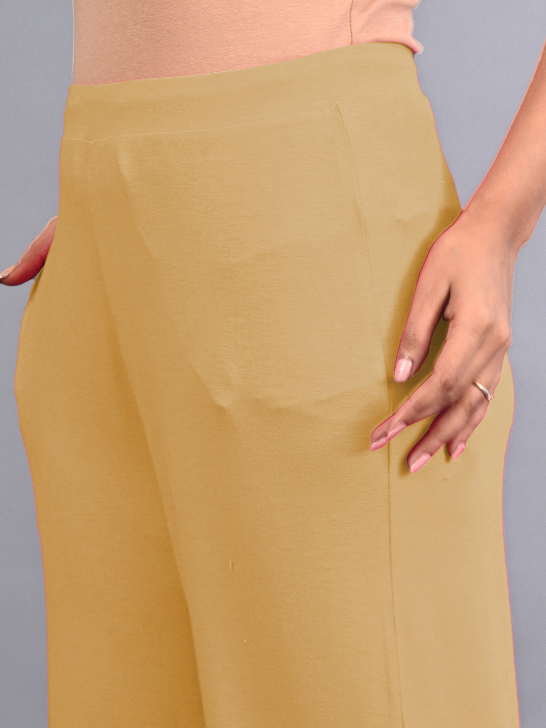 VISCOSE 軟らかい SKIRT LAYERED PANTS kayle 