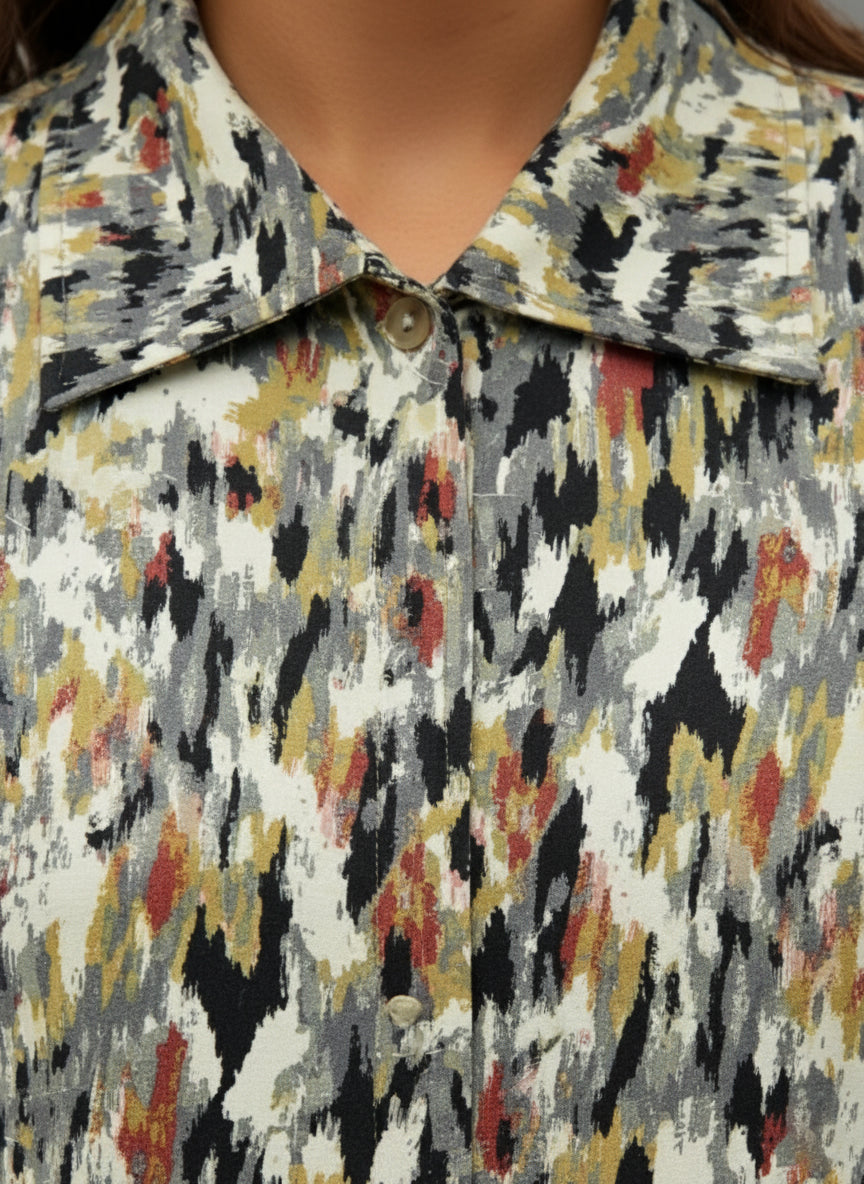 Lyra Women's Printed Premium Rayon B4 PR3 Co-ord Set