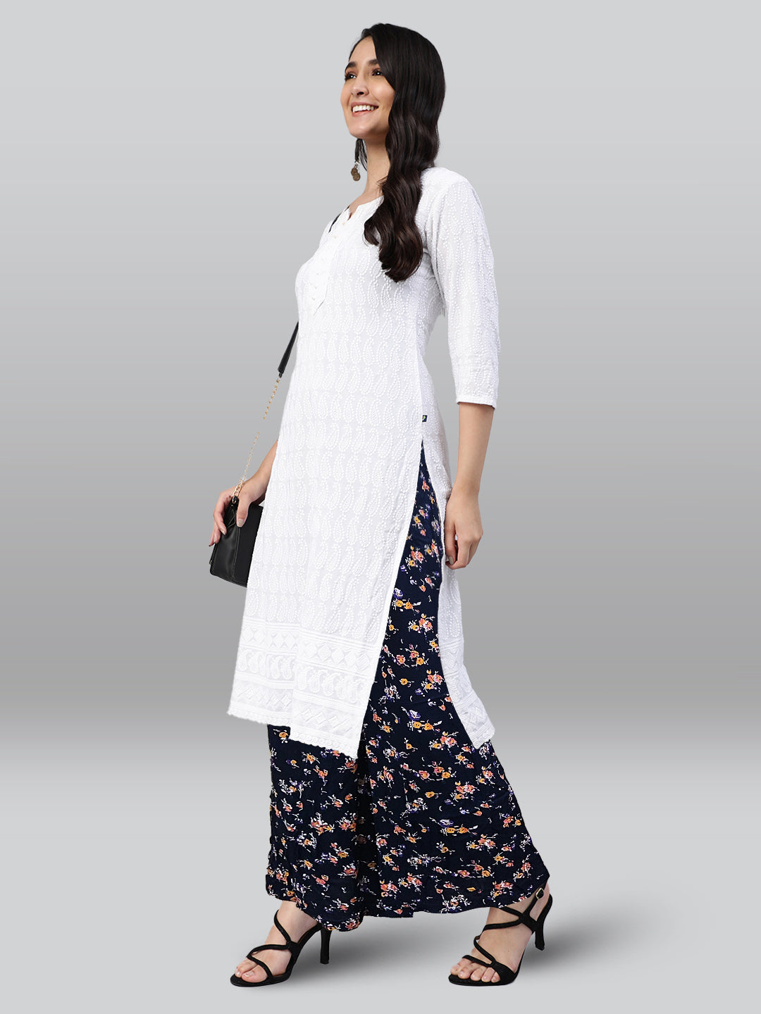 Blue Printed Palazzo
