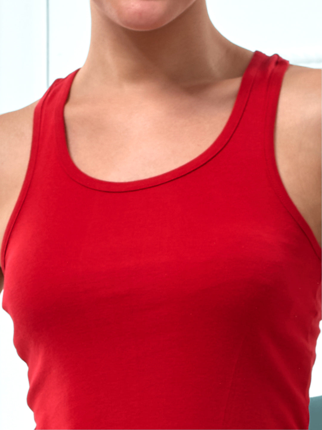 Berry Red Tank Top #573 – LYRA