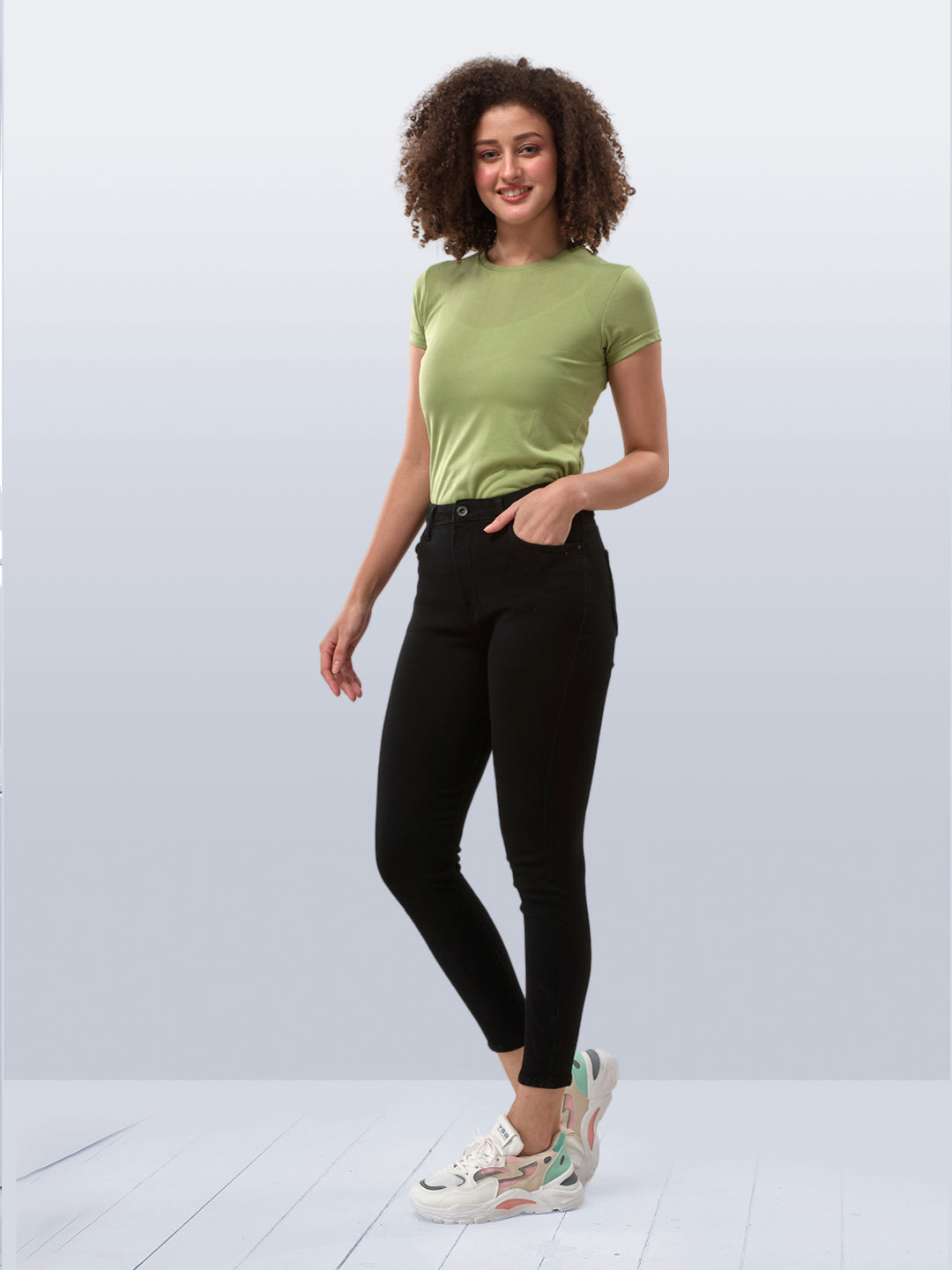 Lyra Black Jeans For Girls