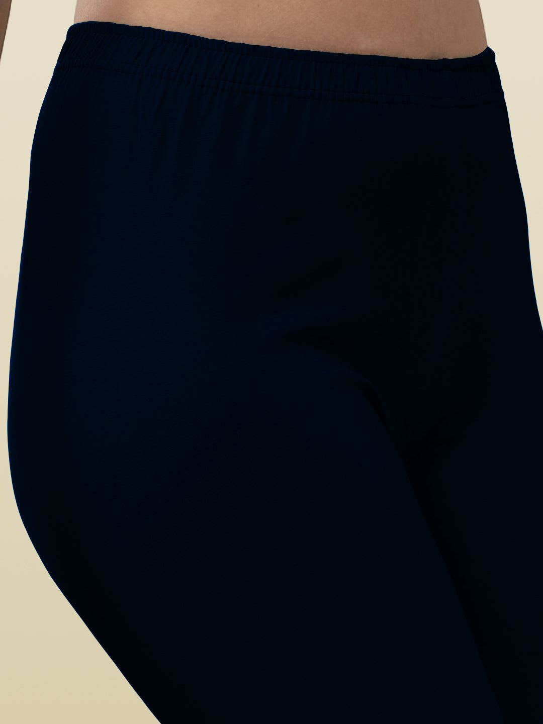 Navy Ankle Length Leggings