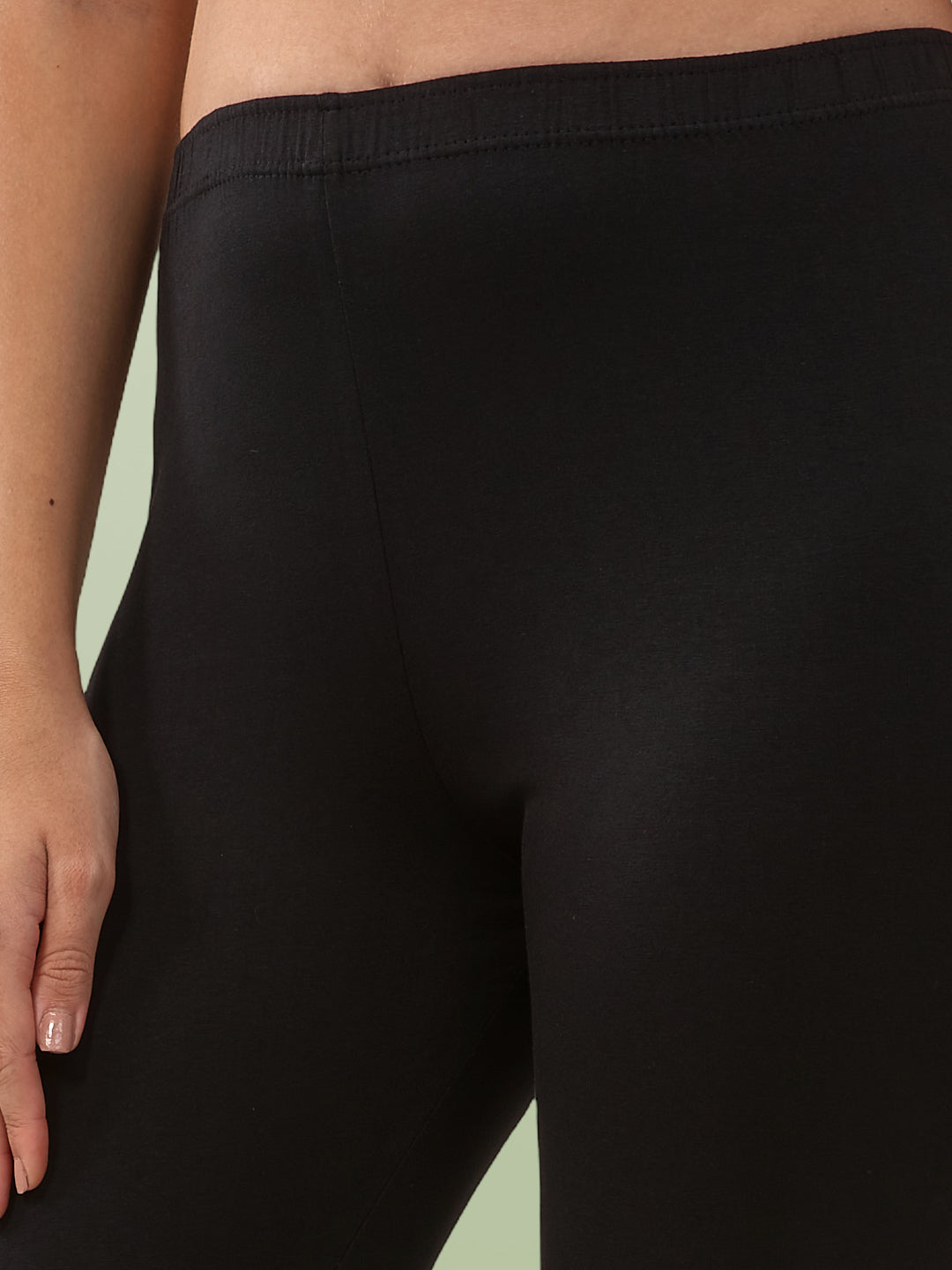 Black Ankle Length Leggings