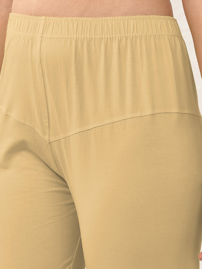 Brown Premium Churidar Leggings