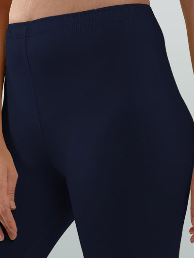 Navy Ankle Length Leggings