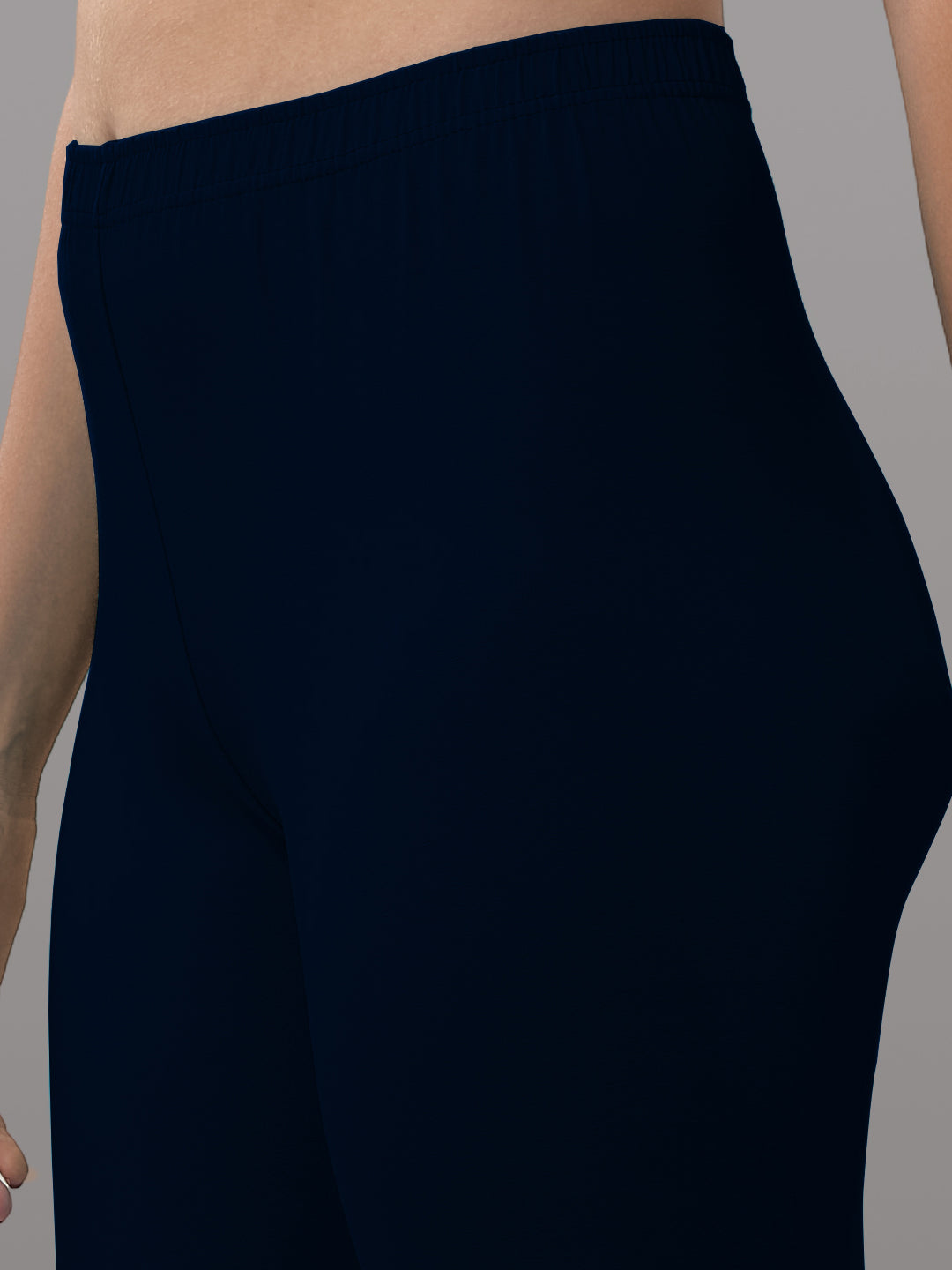 Navy Ankle Length Leggings