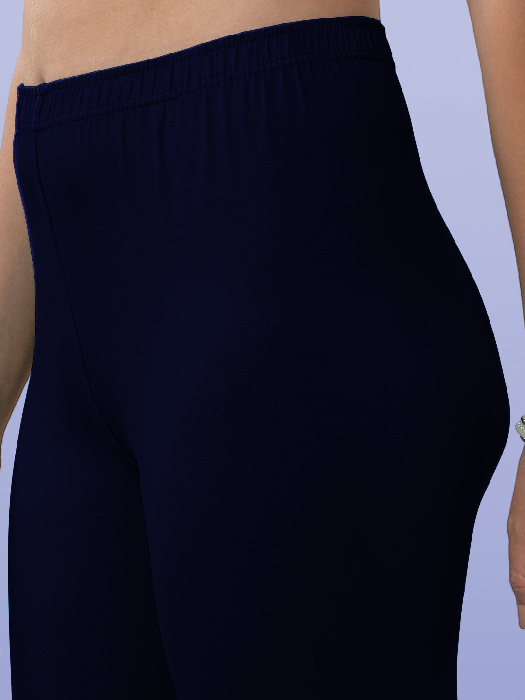 Navy Ankle Length Leggings