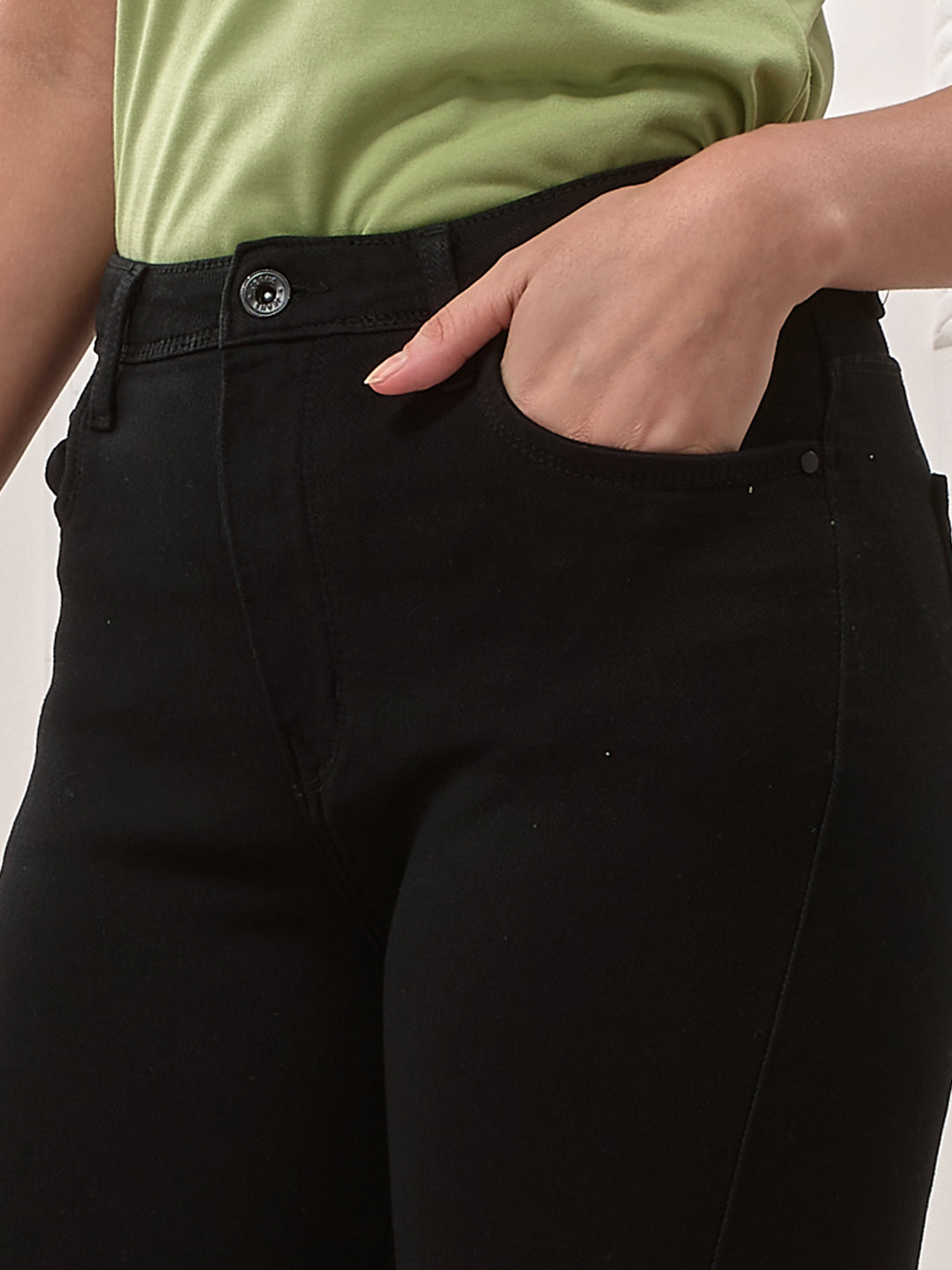 Lyra Black Denim For Women