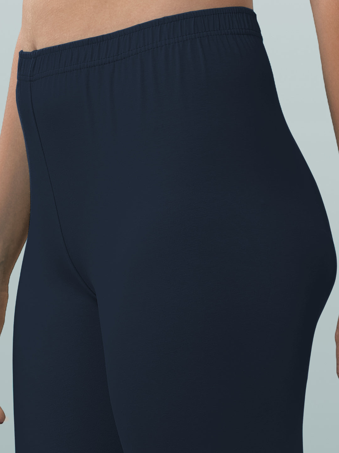 Navy Ankle Length Leggings