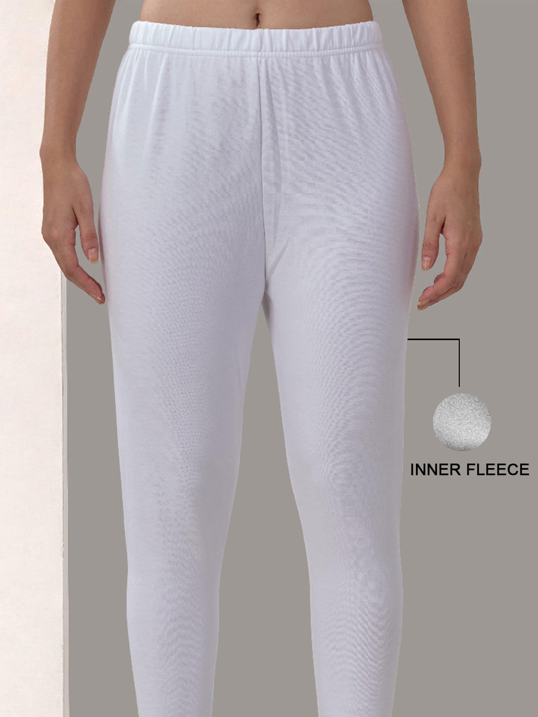 White Winter Leggings