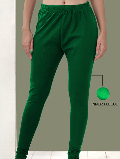 Green Winter Leggings