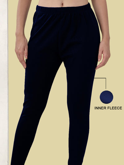 Navy Winter Leggings