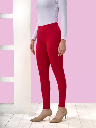 Dark Pink Winter Kurti Pant