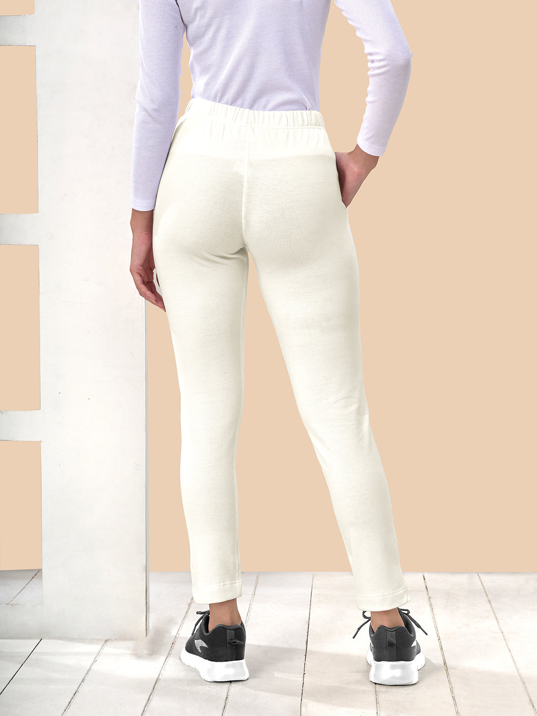 White Winter Kurti Pant