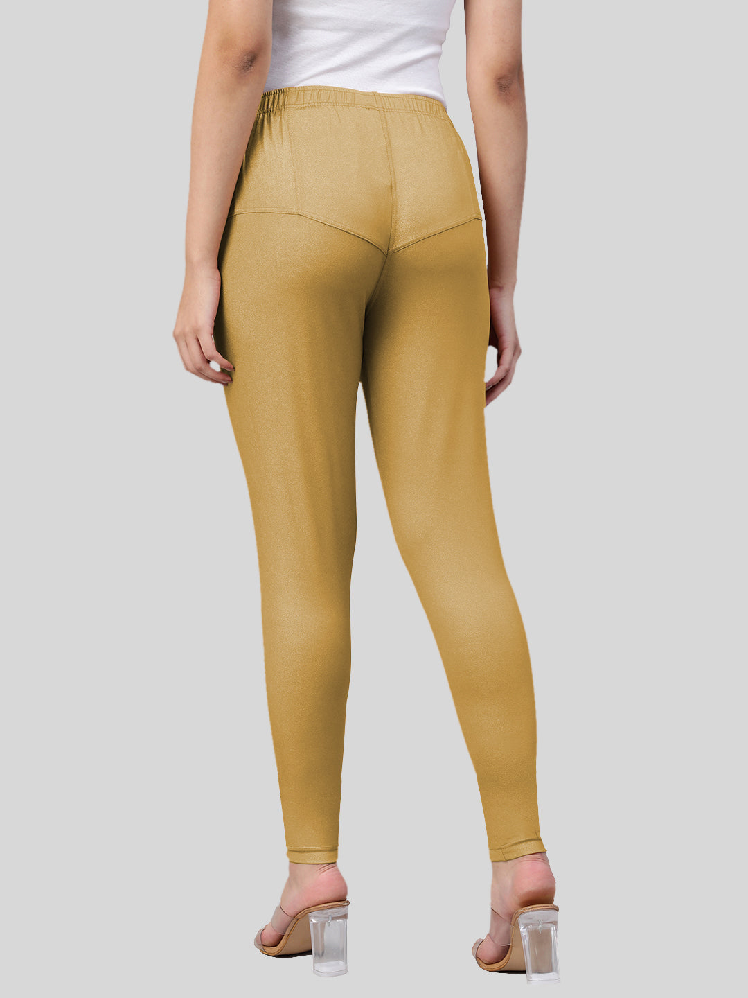 Buy Lyra Women Solid Premium Cotton Plus Fit Churidar Leggings | Mid-Waist  | Fashionwear Black at Amazon.in