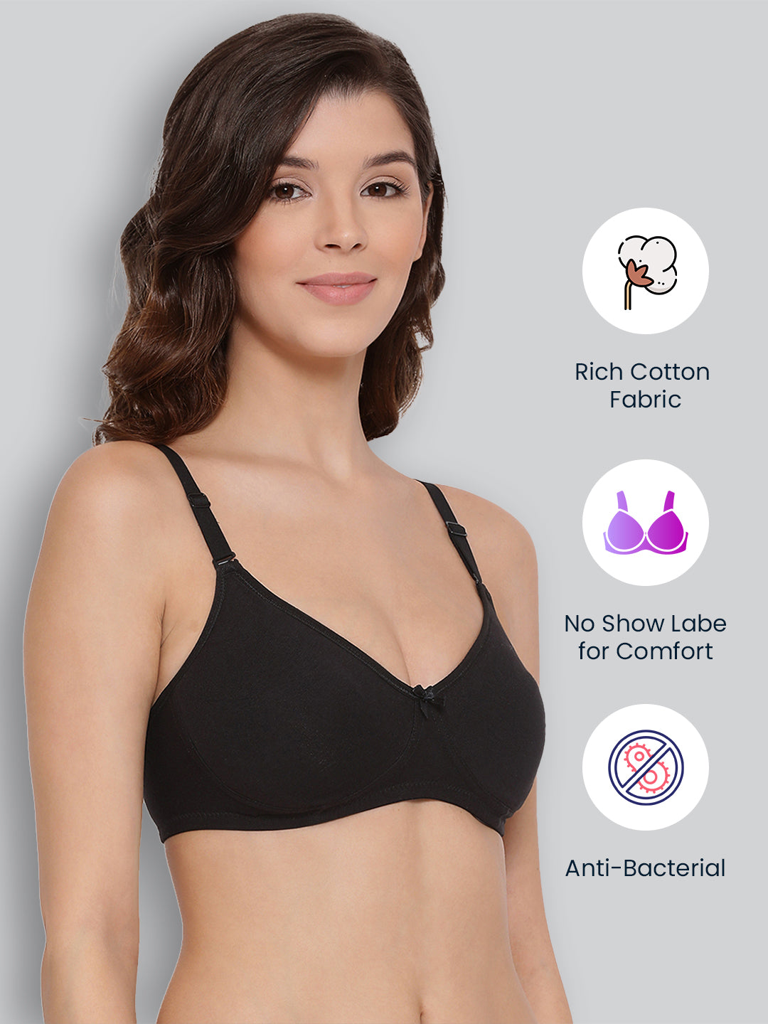 Natural Comfort Lace Spacer bra