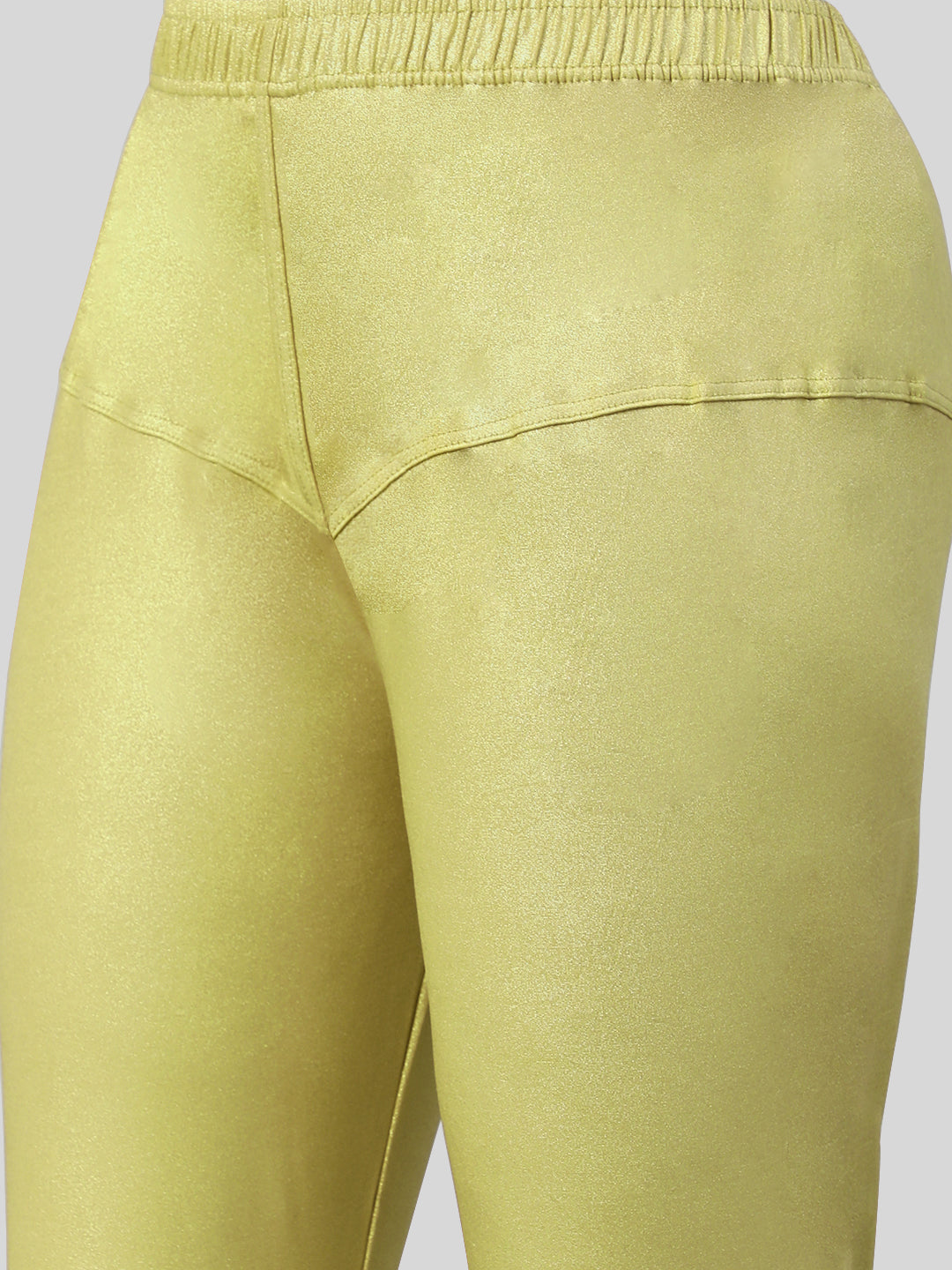 Women's Golden Shining Churidar Shimmer Leggings Lycra Full Length Poly  Cotton Shimmer Golden Churidar Leggings -  Canada