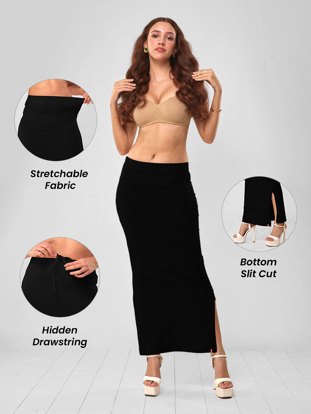 Black Saree Shaper