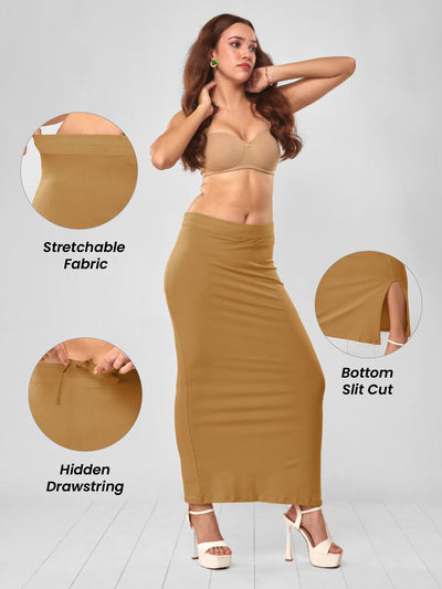 Beige Saree Shaper