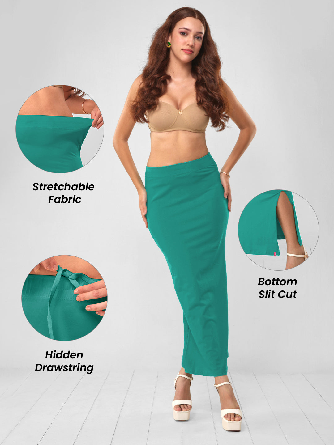 Green Saree Shaper