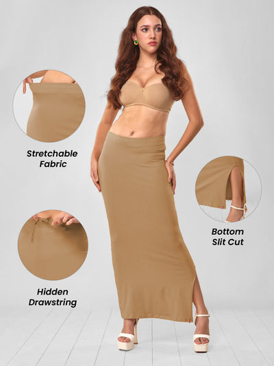 Beige Saree Shaper