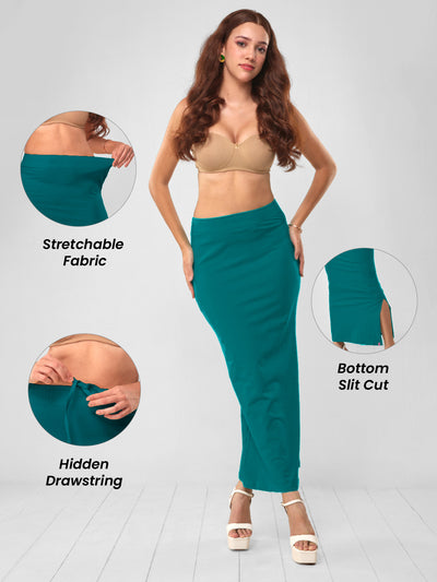 Blue Green Saree Shaper