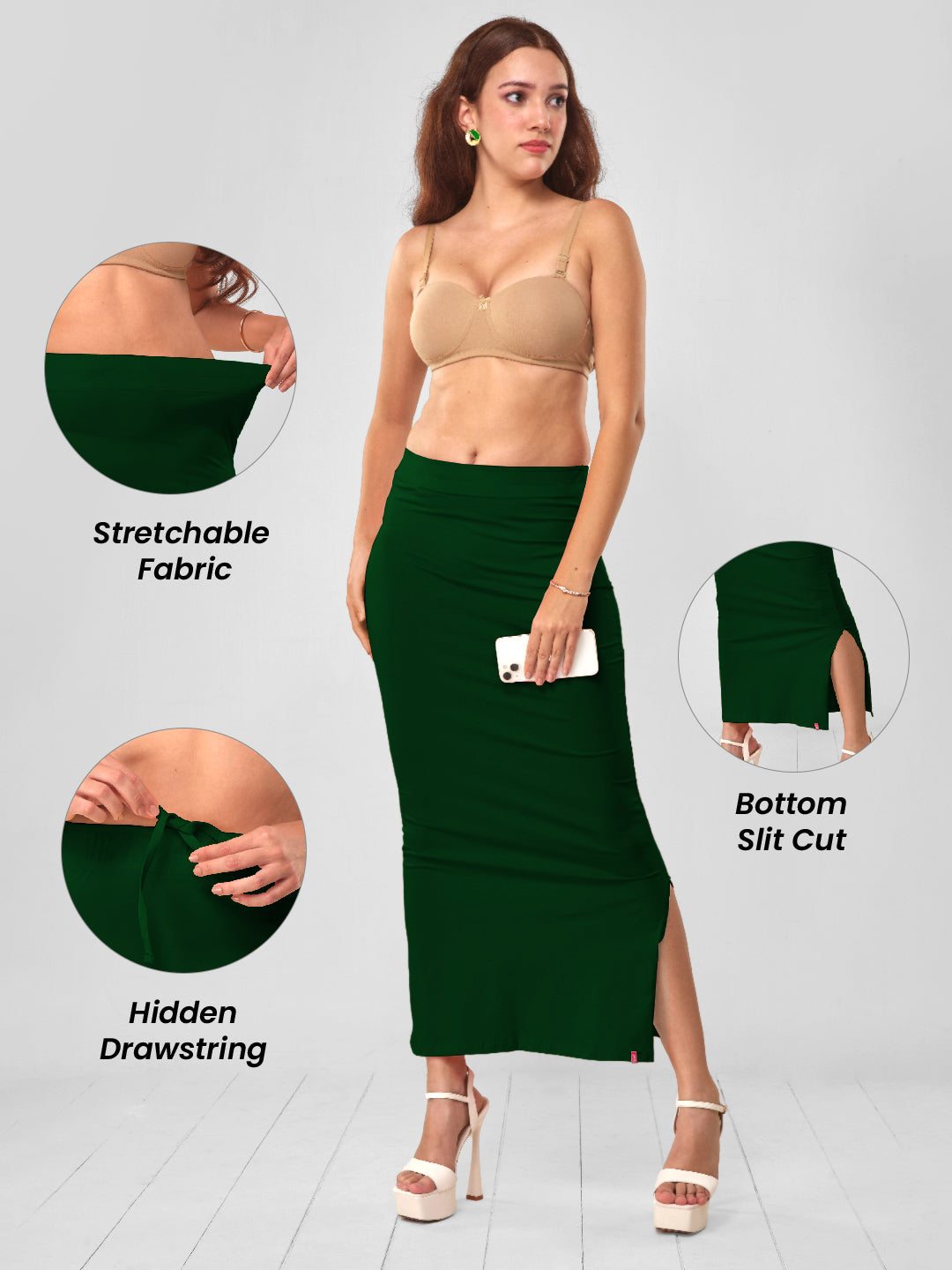 Green Saree Shaper