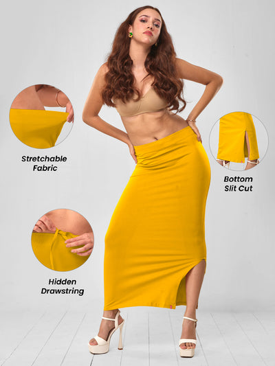 Yellow Saree Shaper