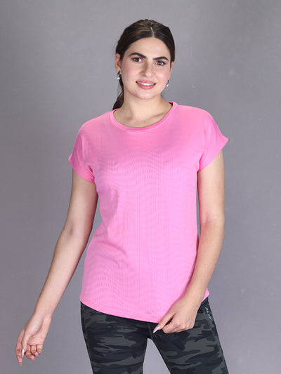 Pink Dri-Fit Play Series Active Wear Top #AT024