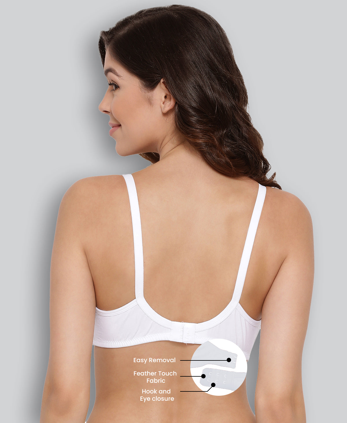 Buy Lyra Women's Moulded Encircled Bra(513) Pack of 2 White Black,30B  2PC_Black Wine_40B Online In India At Discounted Prices