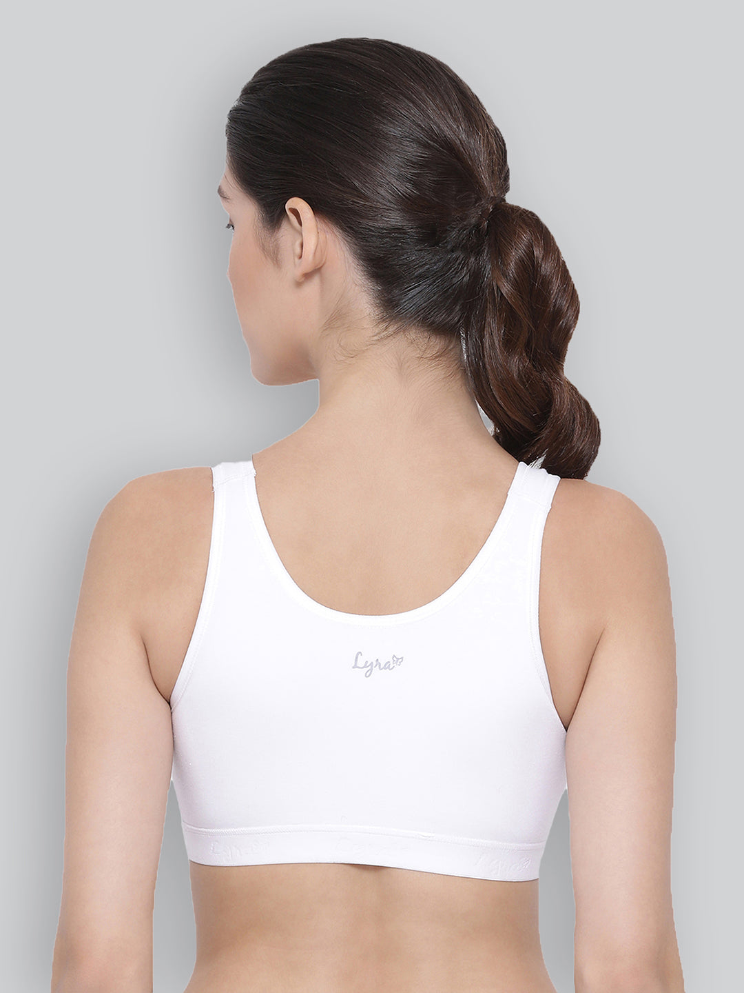 Buy Lyra Women's Casual Bra Beginners 1pc_White_XS at