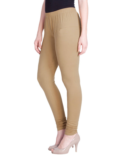 Beige Premium Churidar Leggings - LYRA