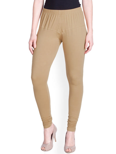 Beige Premium Churidar Leggings - LYRA