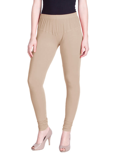 Beige Premium Churidar Leggings - LYRA