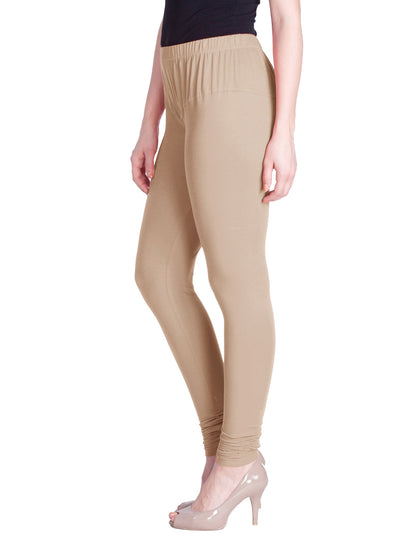 Beige Premium Churidar Leggings - LYRA